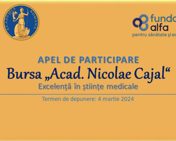 Fundația Alfa sprijină viitorul medicinei pentru al doilea an consecutiv alături de IMSCB 2024
